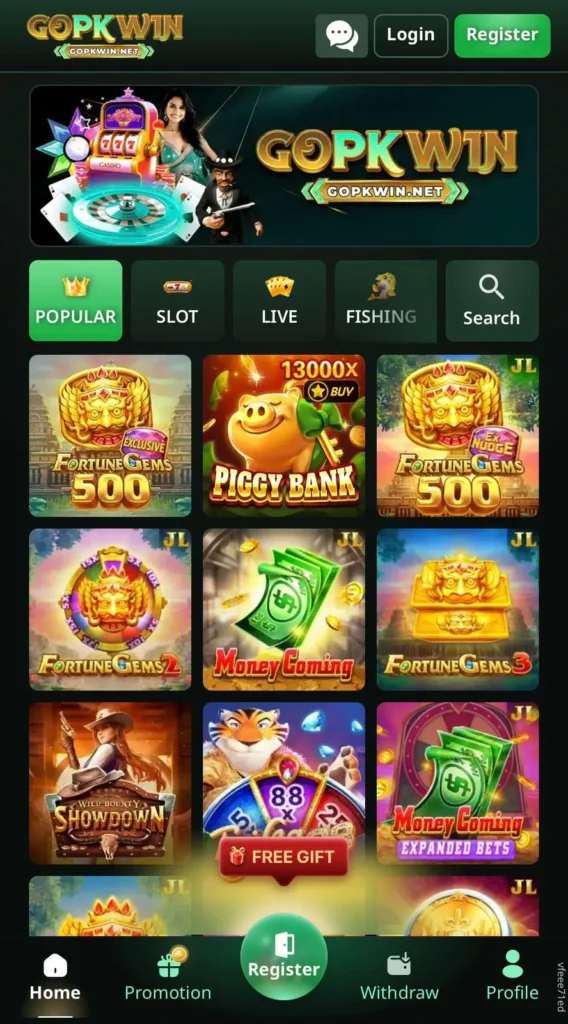 GOPKWIN Game
